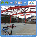 Manufacturer china aluminum alloy window steel construction prefabricated storage warehouse